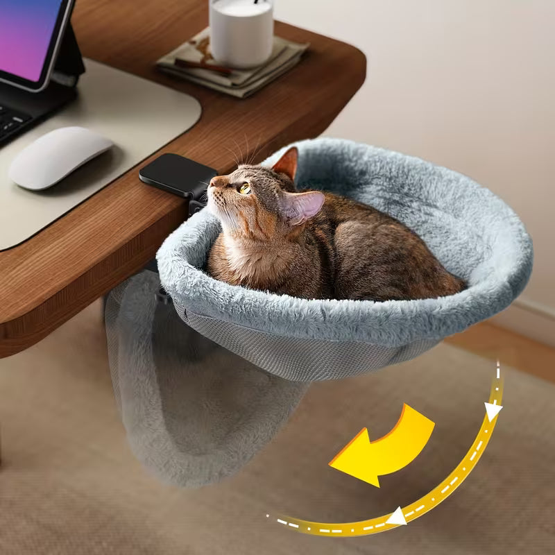Desk Bed for Cats – Your Cat Always by Your Side 🐱