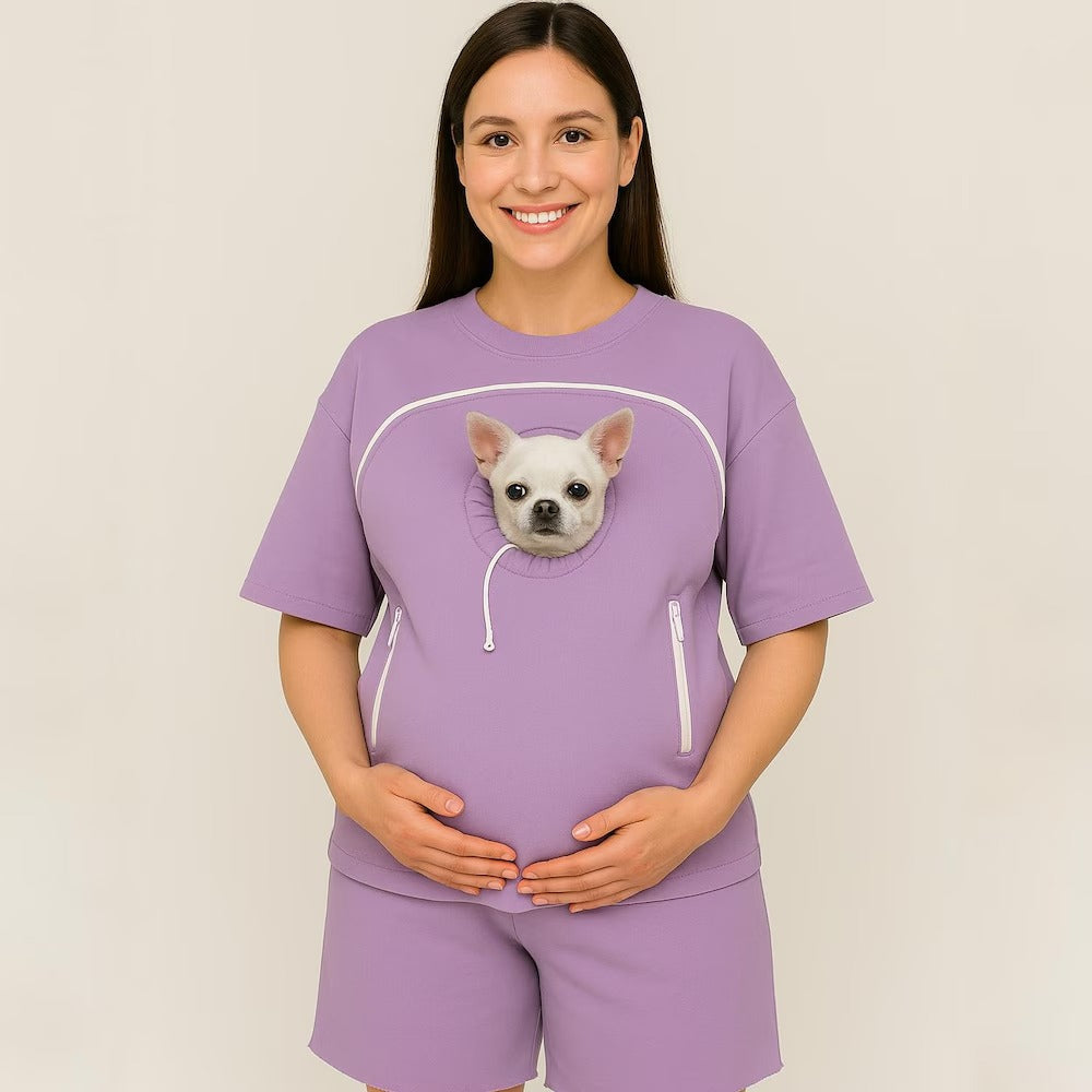 Love Pet Pouch T-Shirt – Summer Edition