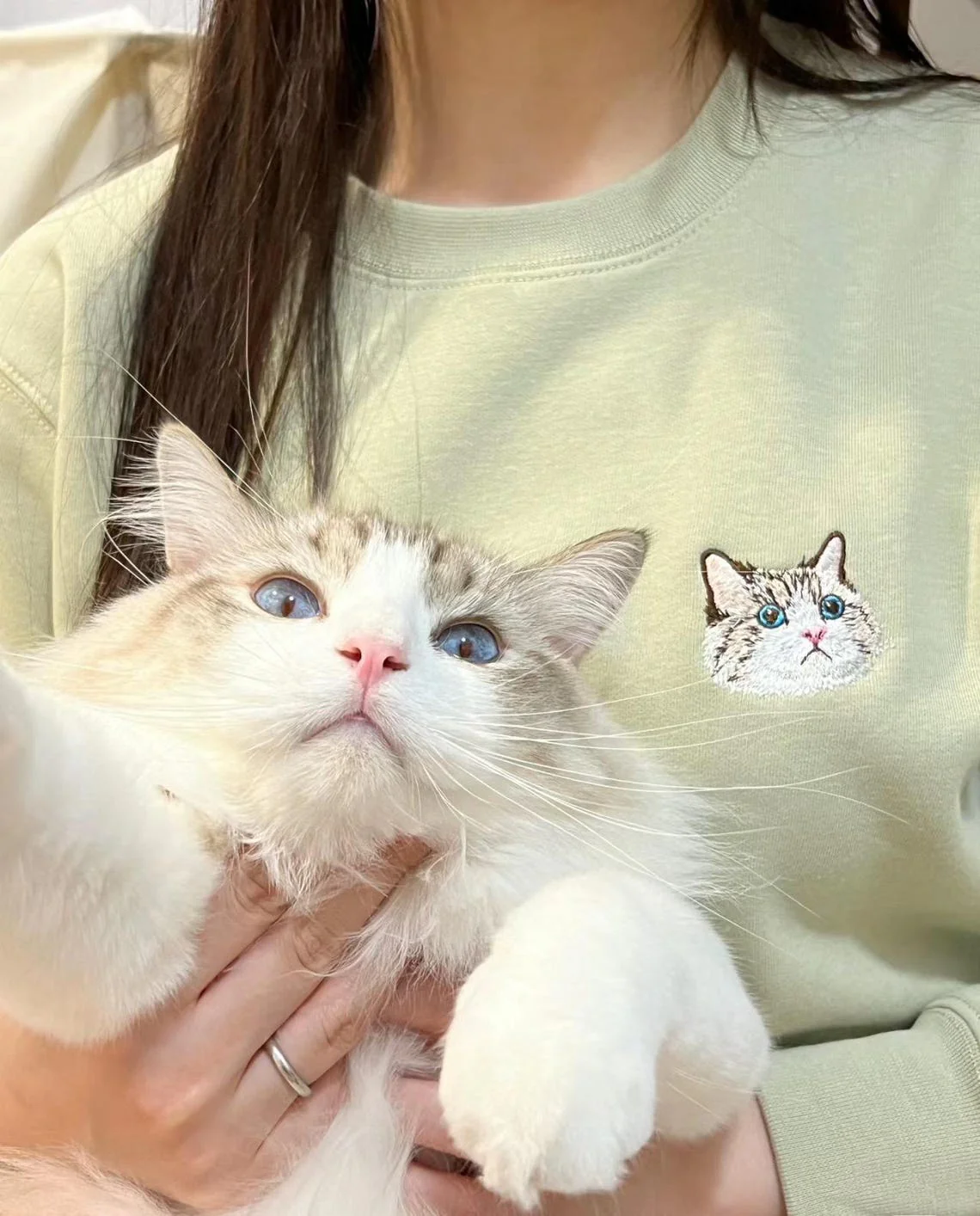 Custom Pet Portrait T-Shirt, Jumper & Hoodie