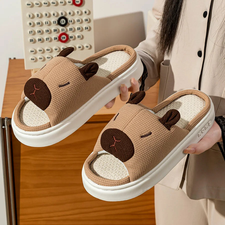 Capybara Slippers – Always Cosy Feet