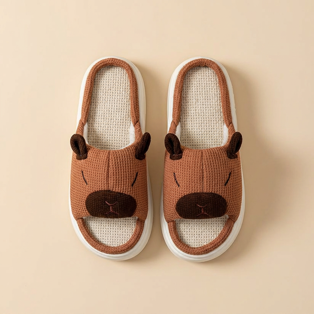 Capybara Slippers – Always Cosy Feet