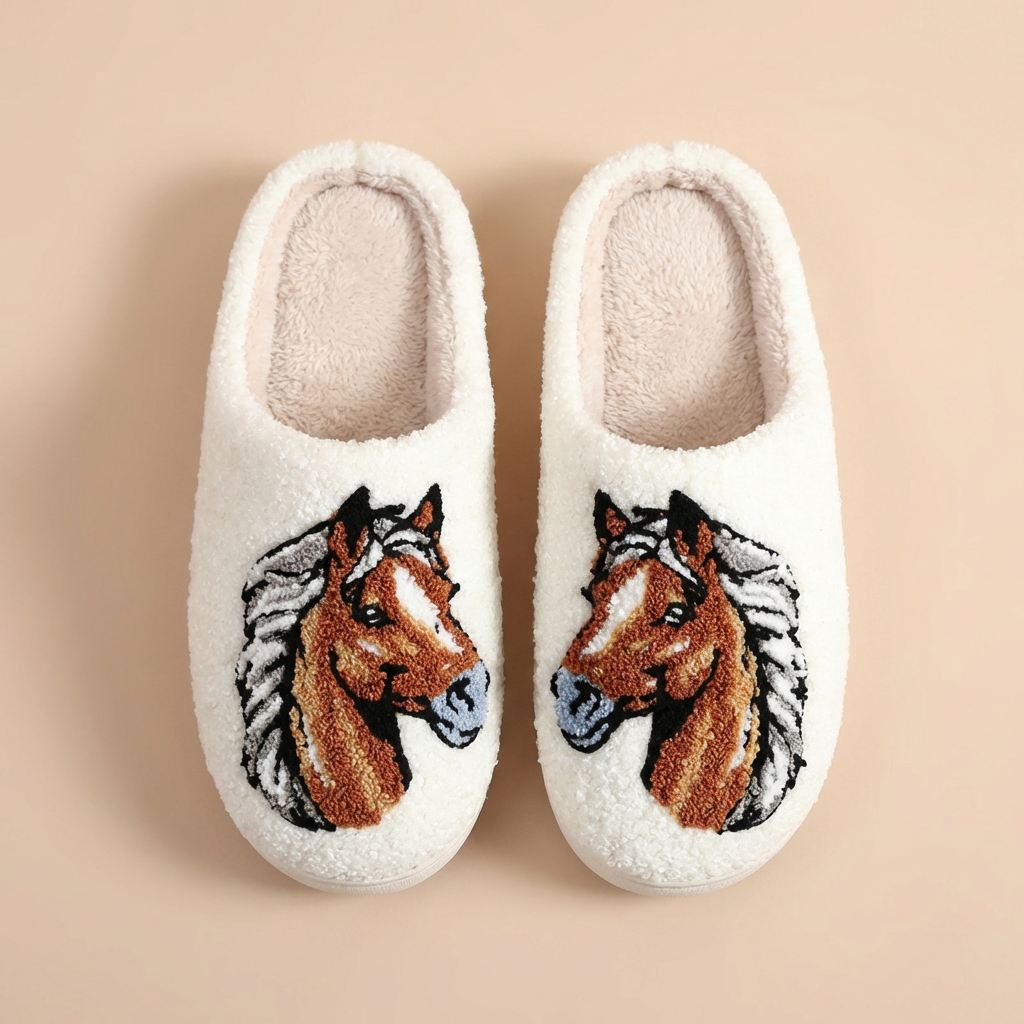 Horse Slippers – Always Warm, Cosy Feet