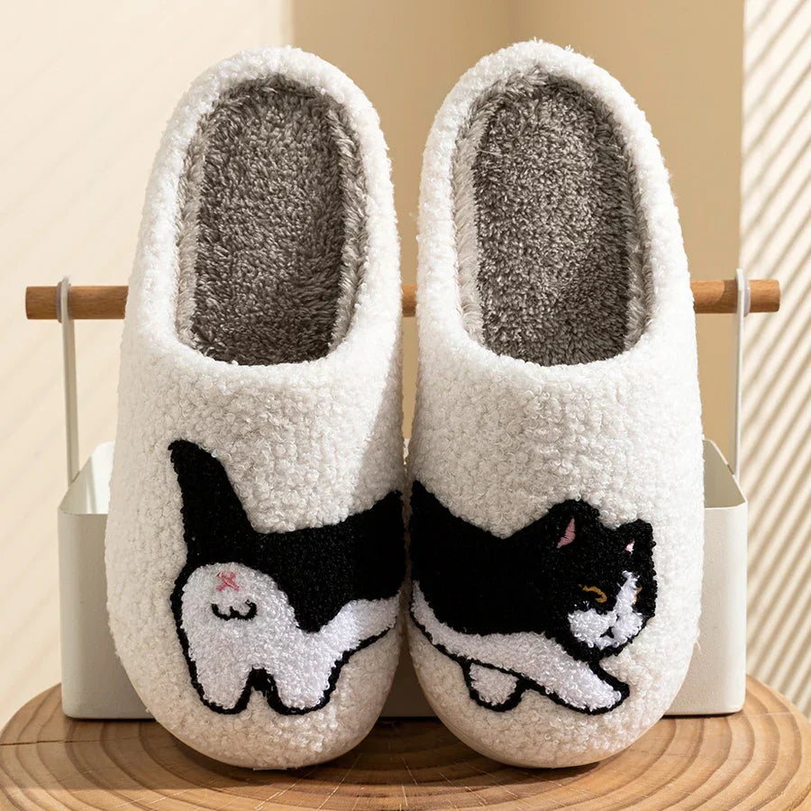 Cuddly Cat Slippers – Always Warm, Cosy Feet