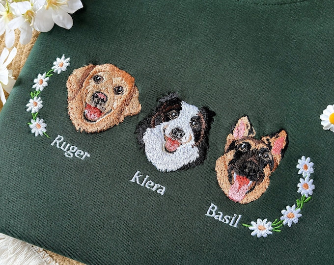 Love Pet Embroidered Hoodie – Keep Your Pet with You Forever