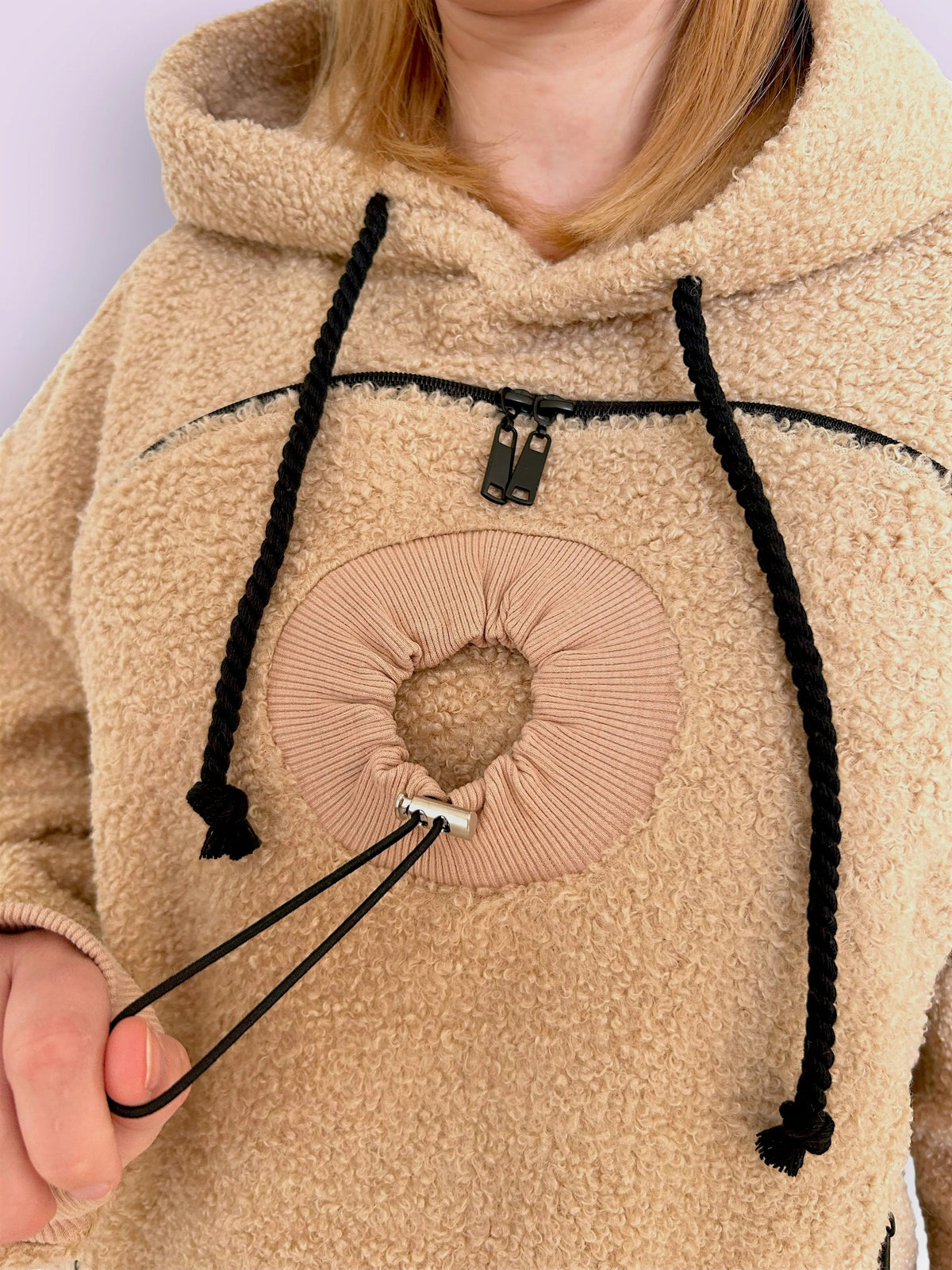 Velvet Pet Pouch Jacket – Your Pet Warm and Protected, Always with You