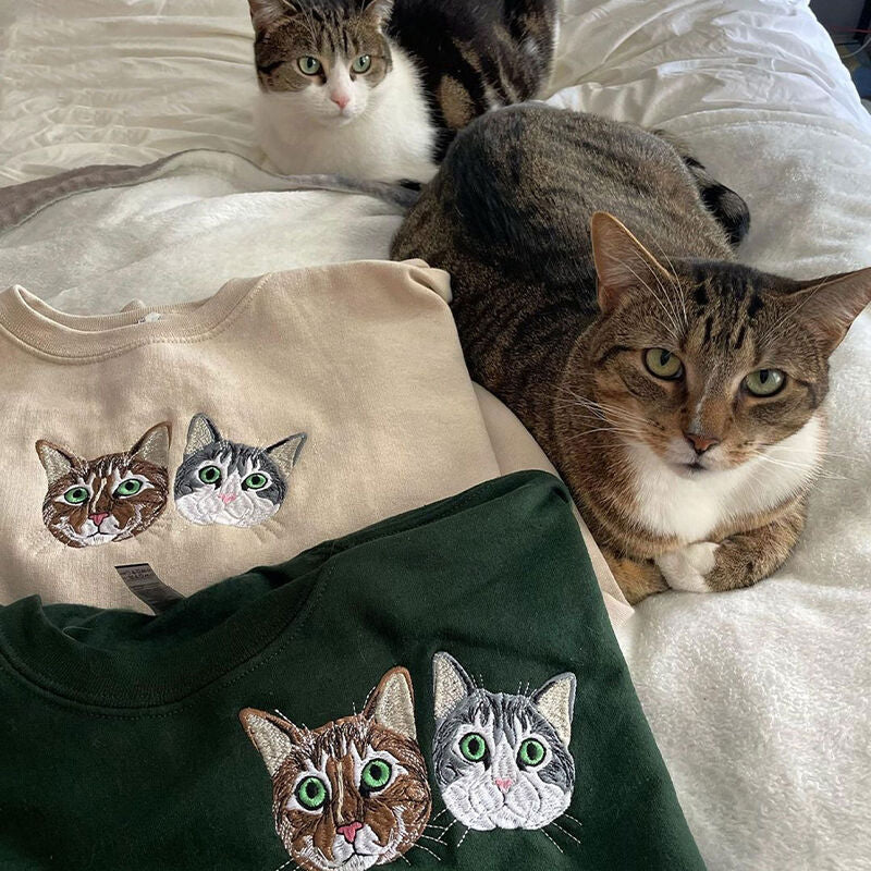 Love Pet Embroidered Hoodie – Keep Your Pet with You Forever