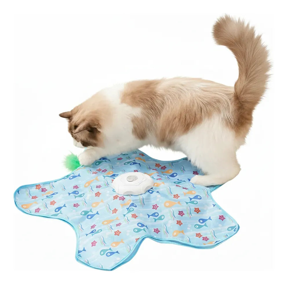 Interactive Cat Toy – 360° Motion