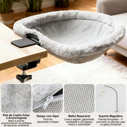 Desk Bed for Cats – Your Cat Always by Your Side 🐱