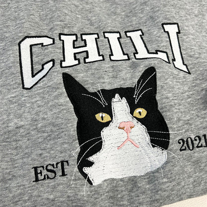 Embroidered Pet Face Jumper | Realistic Personalisation Made with Love