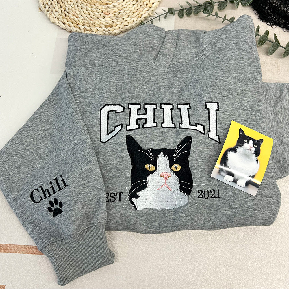 Embroidered Pet Face Jumper | Realistic Personalisation Made with Love