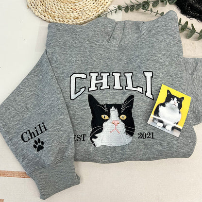 Embroidered Pet Face Jumper | Realistic Personalisation Made with Love