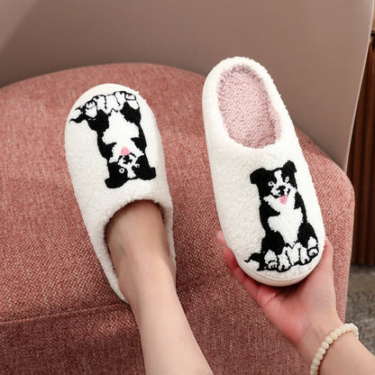 Border Collie Slippers – Always Warm, Cosy Feet