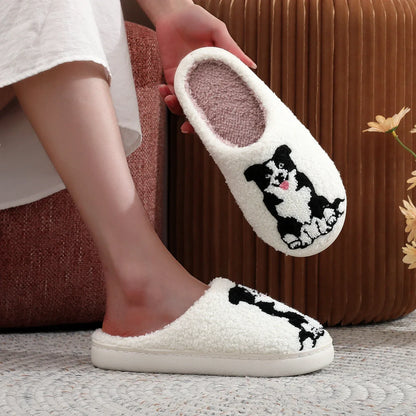Border Collie Slippers – Always Warm, Cosy Feet