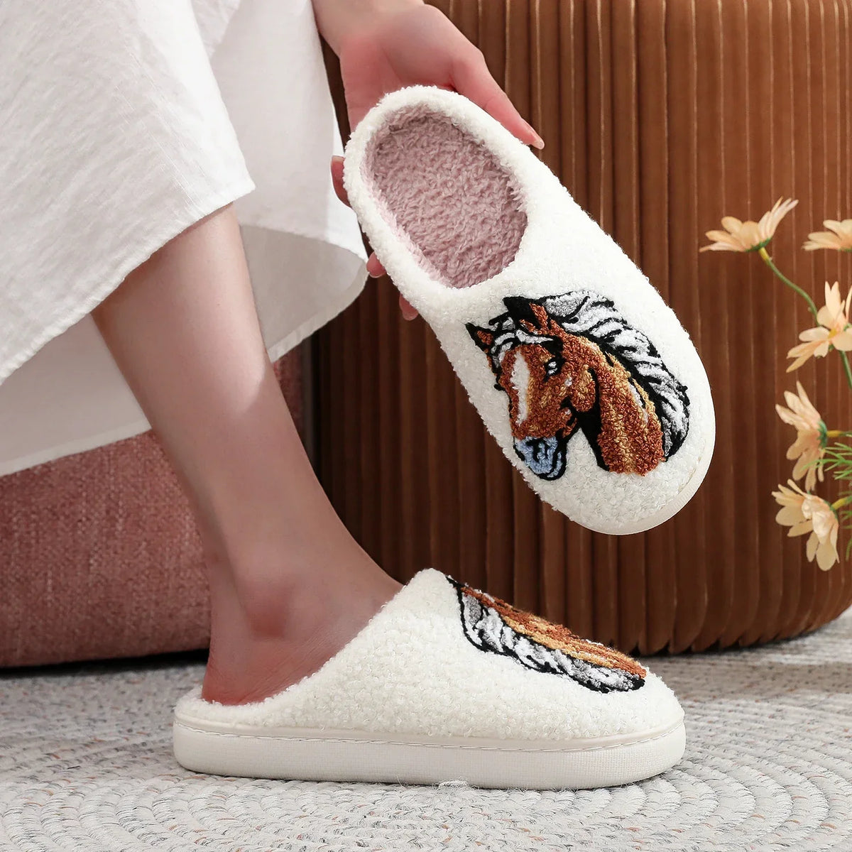 Horse Slippers – Always Warm, Cosy Feet