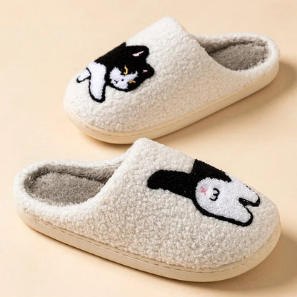 Cuddly Cat Slippers – Always Warm, Cosy Feet