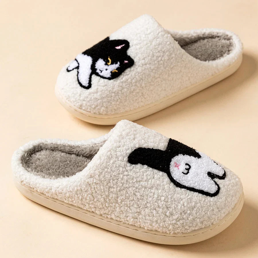 Cuddly Cat Slippers – Always Warm, Cosy Feet