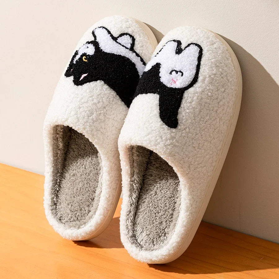Cuddly Cat Slippers – Always Warm, Cosy Feet
