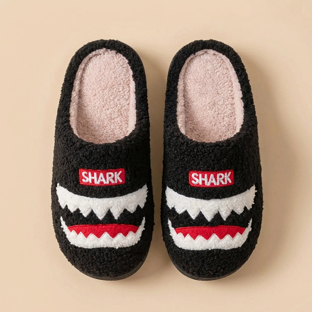 Shark Slippers – Always Warm, Cosy Feet