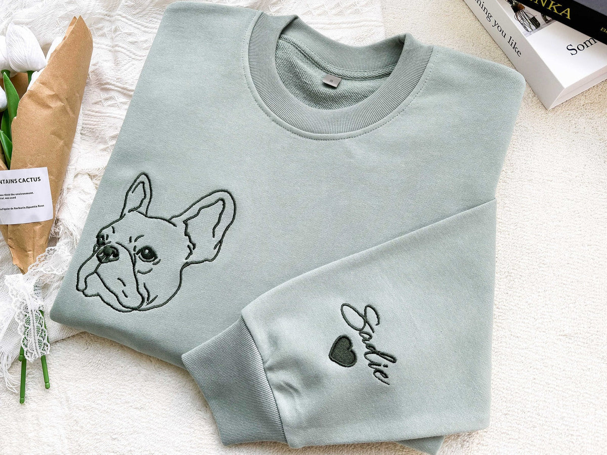 Love Pet Embroidered Hoodie – Keep Your Pet with You Forever
