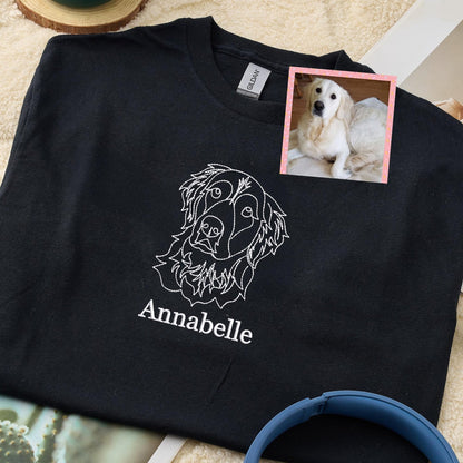 Love Pet Embroidered Hoodie – Keep Your Pet with You Forever
