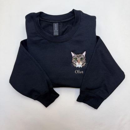 Love Pet Embroidered Hoodie – Keep Your Pet with You Forever