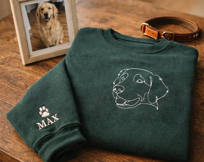 Love Pet Embroidered Hoodie – Keep Your Pet with You Forever