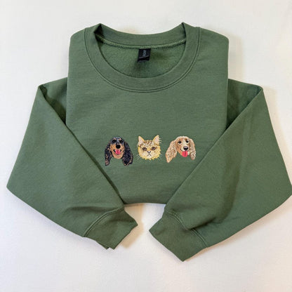 Love Pet Embroidered Hoodie – Keep Your Pet with You Forever